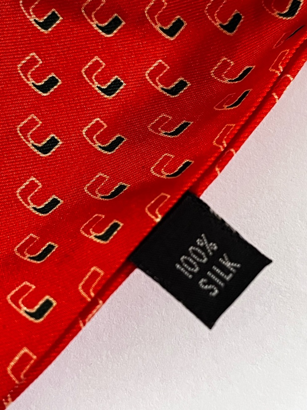 University of Miami Vintage Silk Women's Scarf